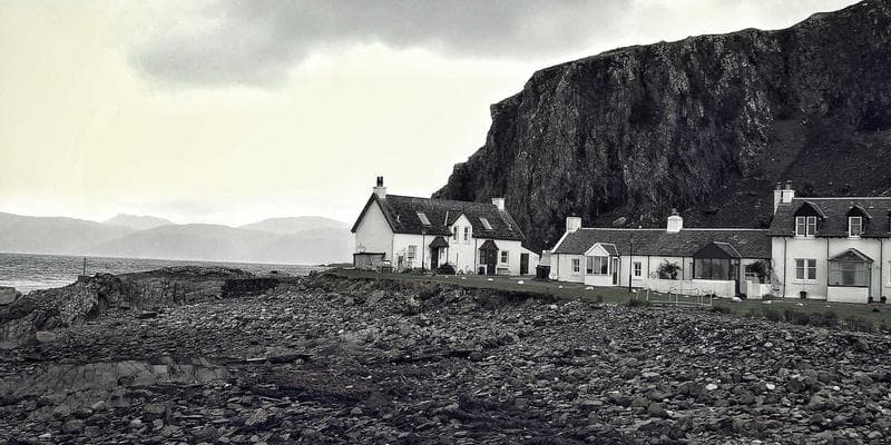 Person reviewing immigration documents on a computer screen