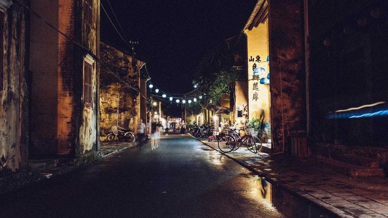International student studying at a university library in Canada