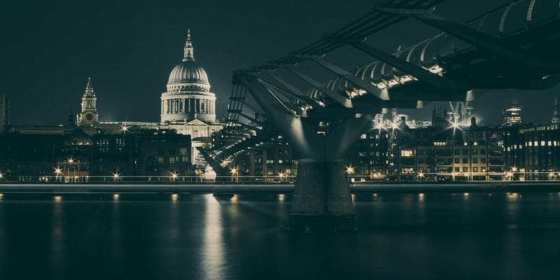 Algoma University campus in Sault Ste Marie with autumn foliage