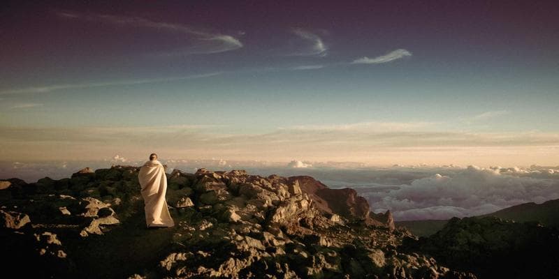 Calgary skyline with Rocky Mountains backdrop