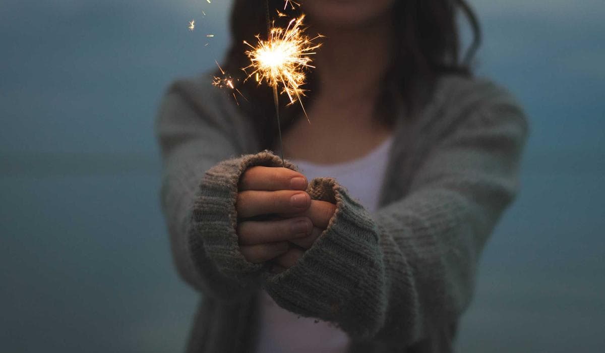 Student organizing educational documents for study permit application