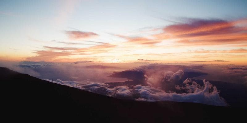 Alberta landscape with Calgary skyline and Rocky Mountains